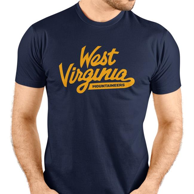 Genosmith3 West Virginia Mountaineers Retro Script New Shirt