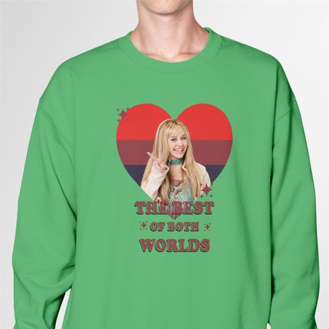 Hannah Montana The Best Of Both Worlds Hoodie Sweatshirt Jaoromania