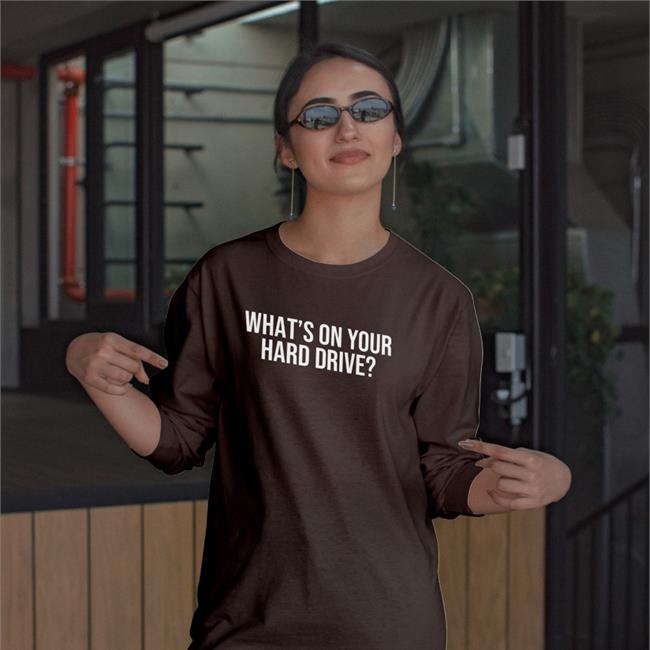 Againstgrmrs What's On Your Hard Drive Hoodie
