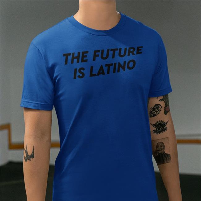 The Future Is Latino Hoodie White