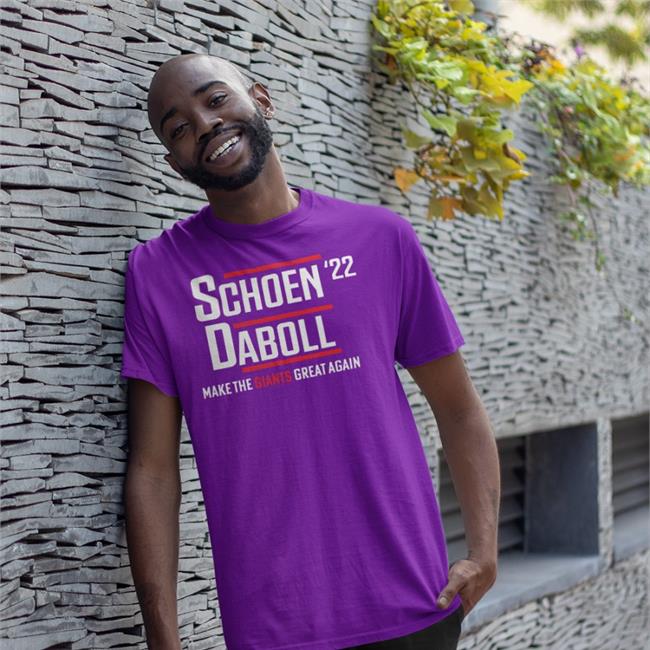 Lpg - Nyg Schoen'22 Daboll Make The Giants Great Again Tee Shirt