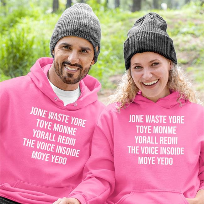 Los Angeles Rams Jone Waste Yore Toye Monme Yorall Red Iii The Voice Inside Moye Yedo Sweatshirt
