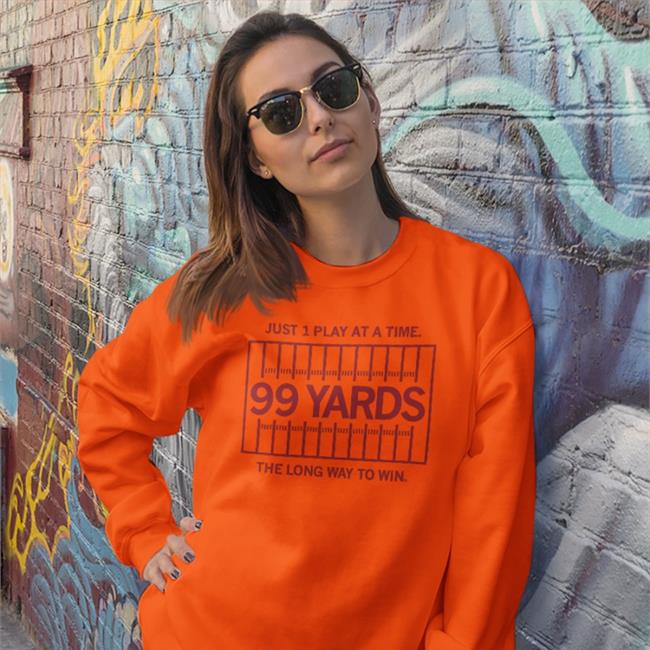 Just 1 Play At A Time 99 Yards The Long Way To Win Shirt Raygun Site Store Raygun