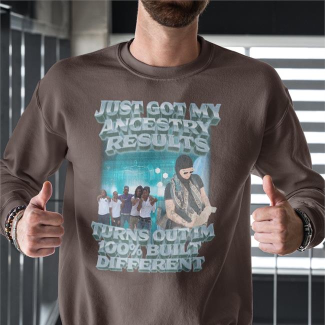 100% Built Different Hoodie Sweatshirt