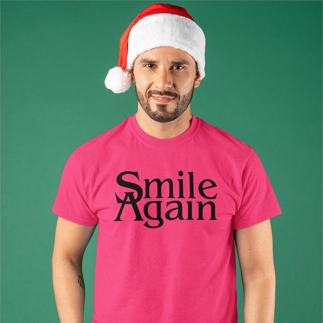 Mejealously Smile Again Funny Shirt Sport Grey