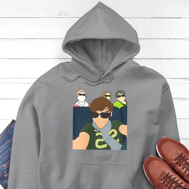 Ray Does It Ever Drive You Crazy? Tomlinson Movie Theater Selfie Hoodie Black