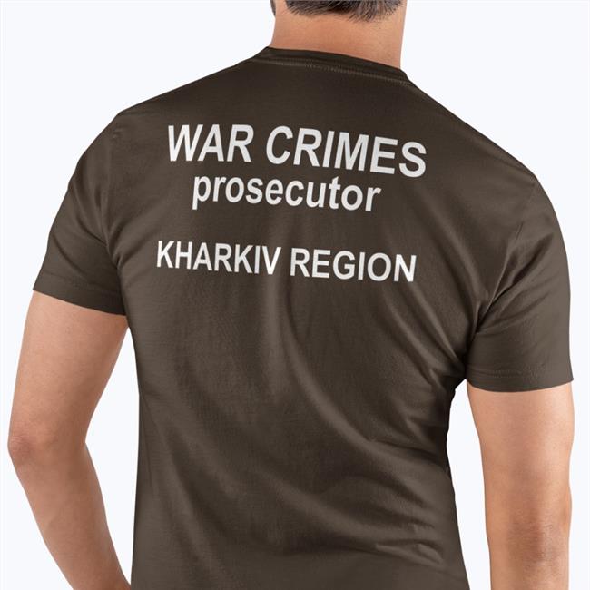 Jaccocharite War Crimes Prosecutor Kharkiv Region Shirt