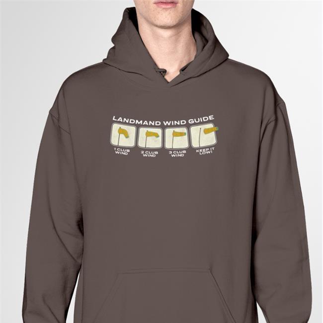 Sport Grey Landmand Wind Guide Club Wind Keep It Low Tee Landmandgc