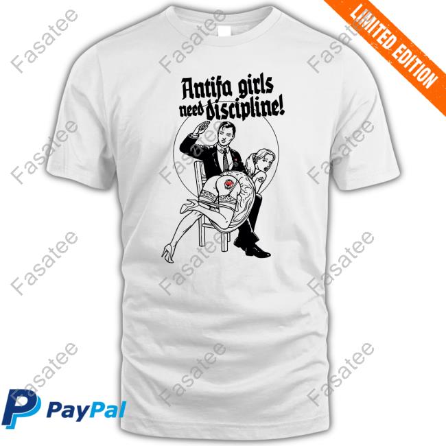 Anonymous Comrade Replicant Antifa Girls Need Discipline T Shirt