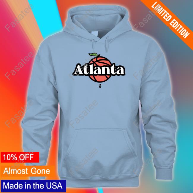 Atlanta Peach T Shirts Seven Six Apparel Store