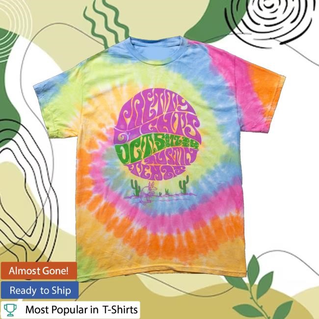 Pretty Lights Merch Austin Tx Tie-Dye 2024 Zip Up Hooded Sweatshirt