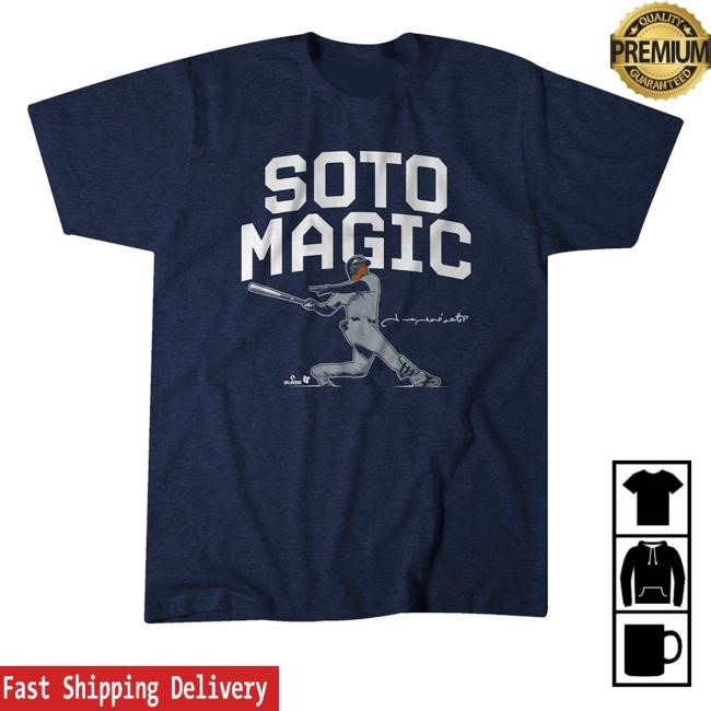 Breakingt Store Merch Shop Juan Soto October Magic Tee