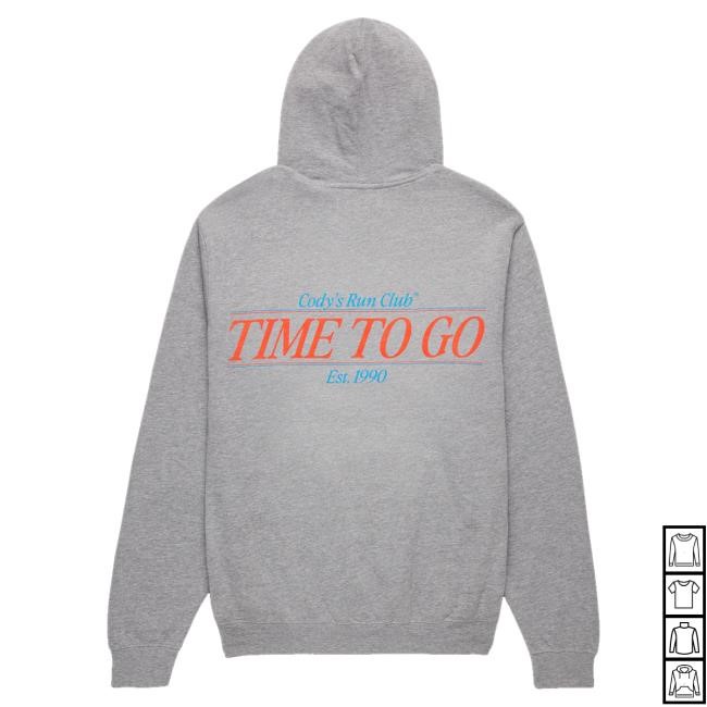 Cody's Run Club Store 1990 Hoodie Athletic Crewneck Sweatshirt