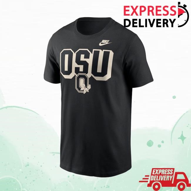 Ohiostate Merch Men's Black Ohio State Buckeyes Bold Fashion Sweater