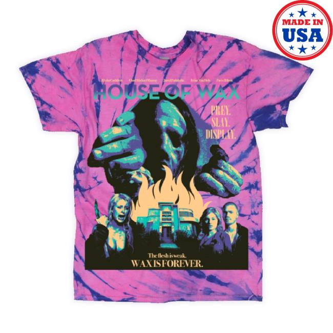 Official Studio House Designs Merch Store House Of Wax Tiedye Sweatshirt