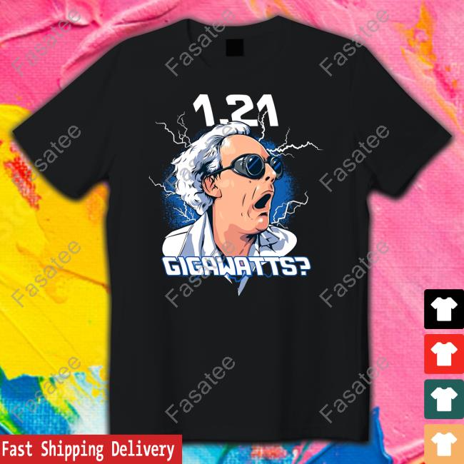 Back To The Future Shop 1.21 Gigawatts Shirt Shirts