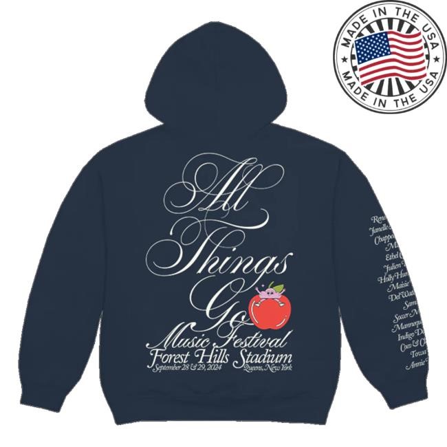 All Things Go Festival Merch Boomfy's Big Apple Lineup Shirts Allthingsgomerch