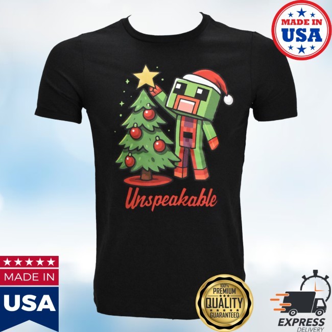 Trending Unspeakable Merch 2025 Holiday Tee Shirt