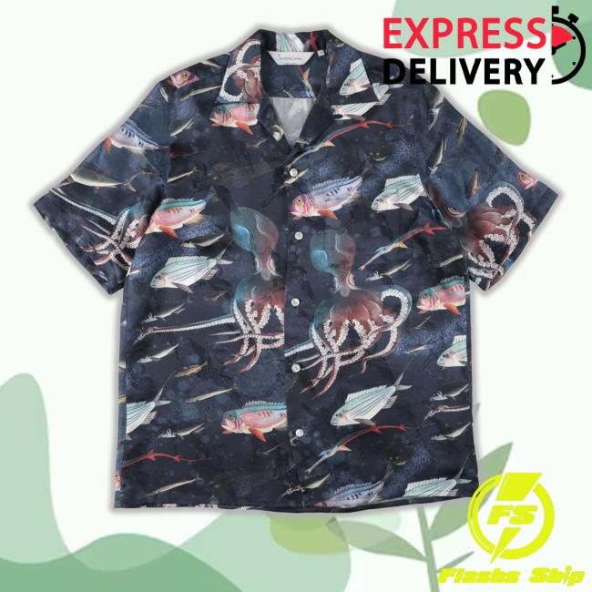 The Hundred Fish And Octopus Jakuchu Ito Deep Sea Tank Top