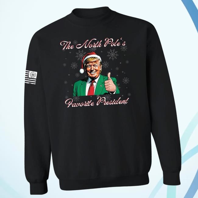 Official David Harris Jr Store Merch North Pole's Favorite President Outerwear Tee