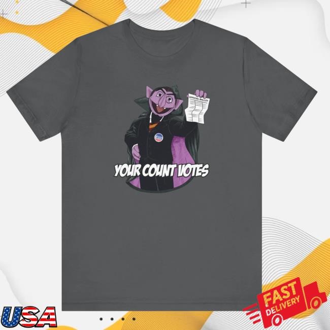 Tshirthell Merch Your Count Votes Parody - Men's Funny Shirt