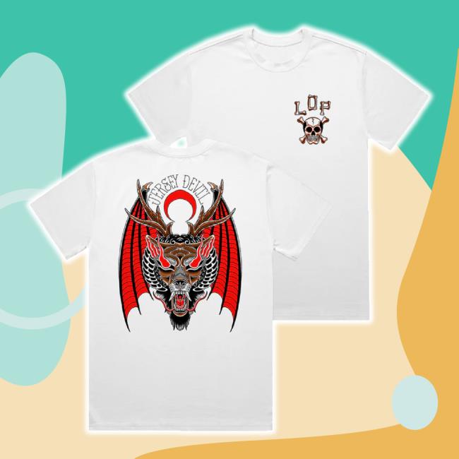 Original Lights Out Cryptid Collection: Jersey Devil Long Sleeve T Shirt Lights Out Cast Shop