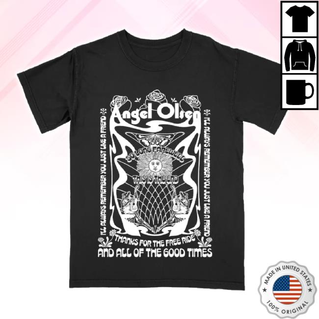 Trending Angel Olsen Merch Store Angel Olsen So Long Farewell Unisex Sweatshirt Angel Olsen Shop