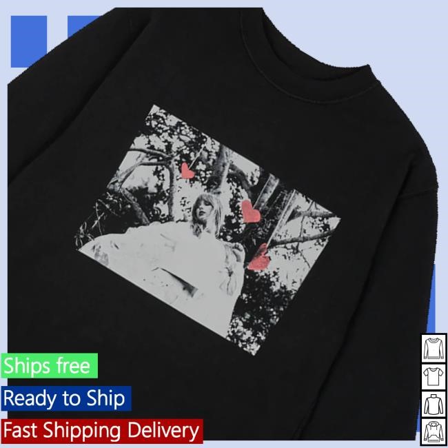 Taylor Swift Merch Store Home Is Where The Heart Is Crewneck Sweatshirt