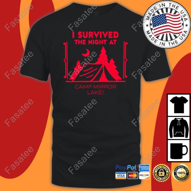I Survived The Night At Camp Mirror Lake Sweatshirt