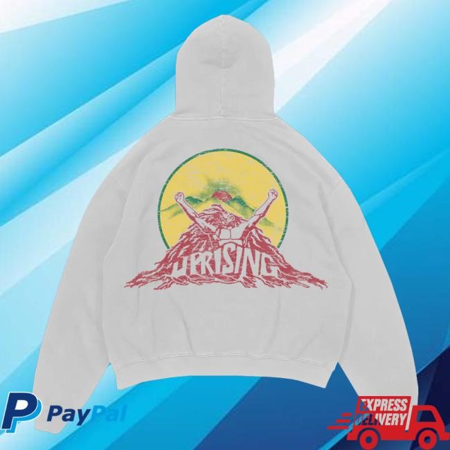 Trending Bob Marley Merch Store Bob Marley & The Wailers Uprising Pullover Long Sleeve Shirt