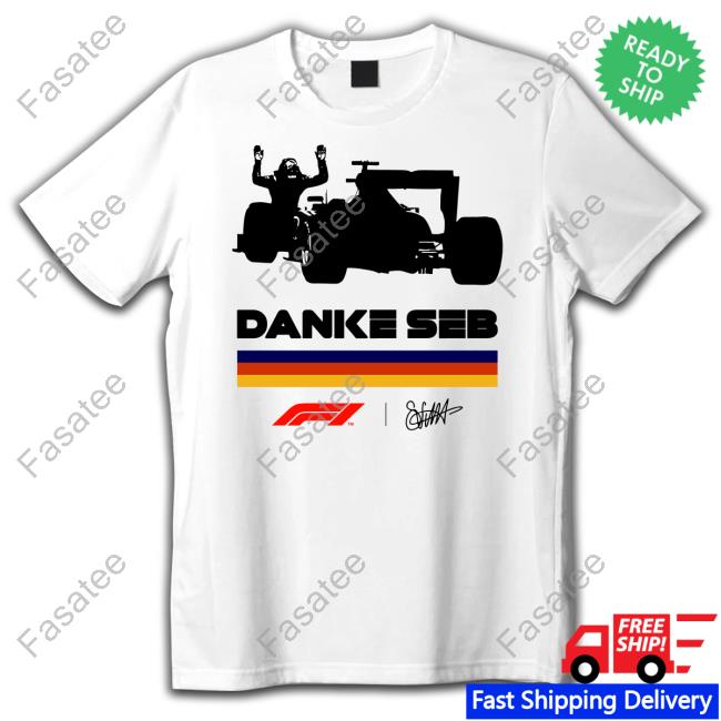 Runwithseb Sebastian Vettel Danke Seb New Shirt