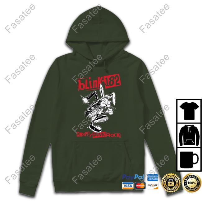 Blink-182 Crappy Punk Rock Hoodie Sweatshirt