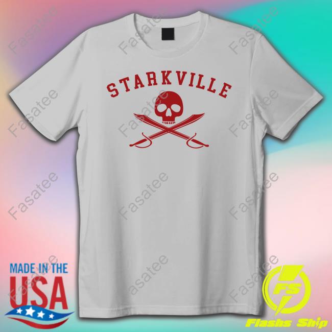 Clay Travis Starkville Skull Shirt