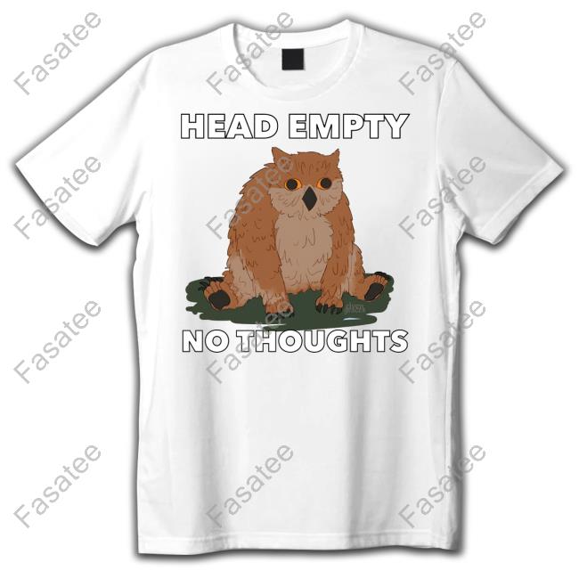 Head Empty No Thoughts Owlbear Long Sleeve T Shirt