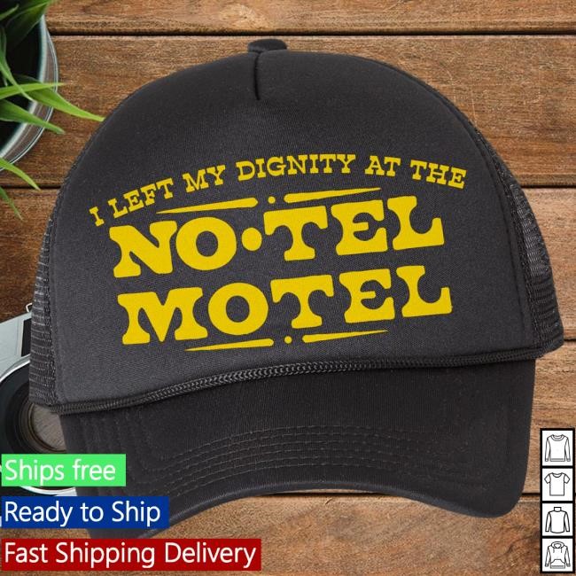 Trending Creamforever Merch Store No Tel Motel- Black Trucker headwear