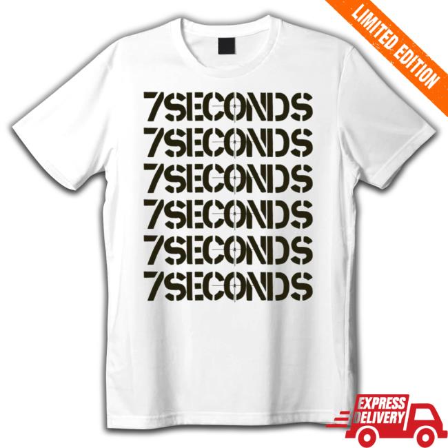 7 Seconds Merch Stacked Logo shirt