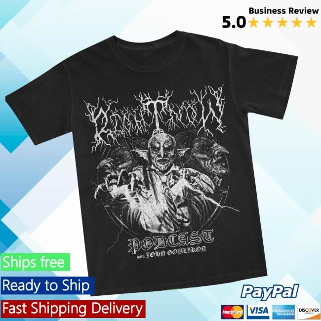 John Goblikon Podcast Official Merch Right Now Black T-Shirt, Hoodie, Tank Top, Sweater And Long Sleeve T-Shirt