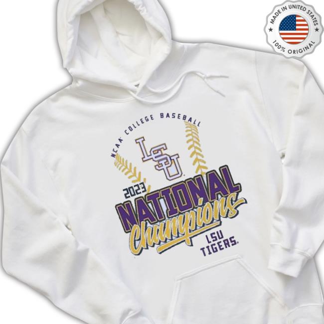 Awesome Ncaa Men’S Baseball College World Series Champions Lsu Tigers 2023 Baseball Shirt