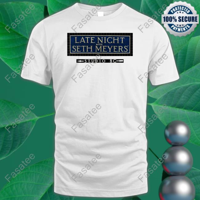 Late Night With Seth Meyers Subway Shirts