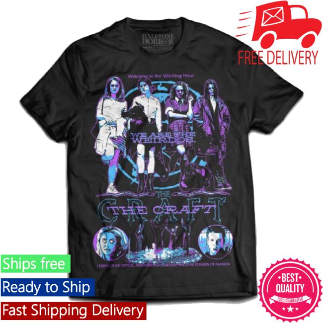 Original Halftone Horror Merch Store The Craft T-Shirt Halftonehorror Shop