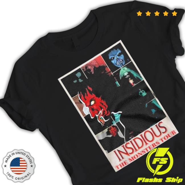 Insidious The Monsters Tour Tee Shirt