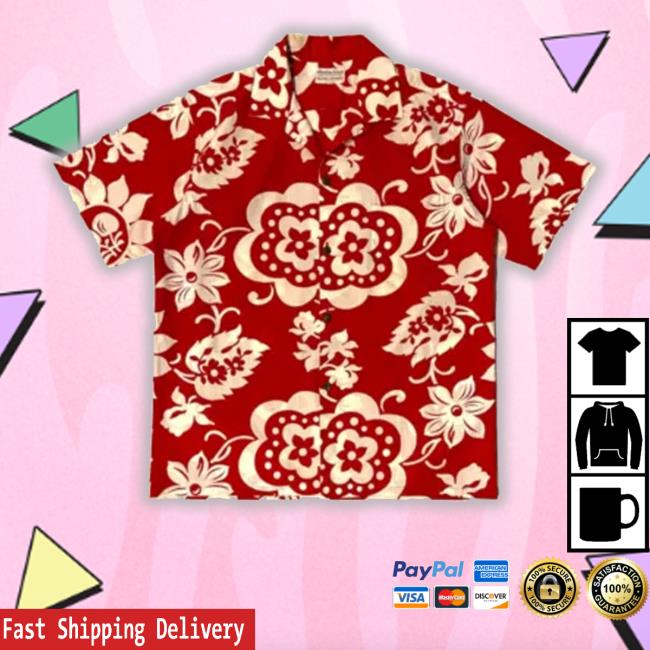 Urbanoutfitters Merch Vintage 1960'S Hawaiian Casuals Selvedge Cherry Blossom T Shirt