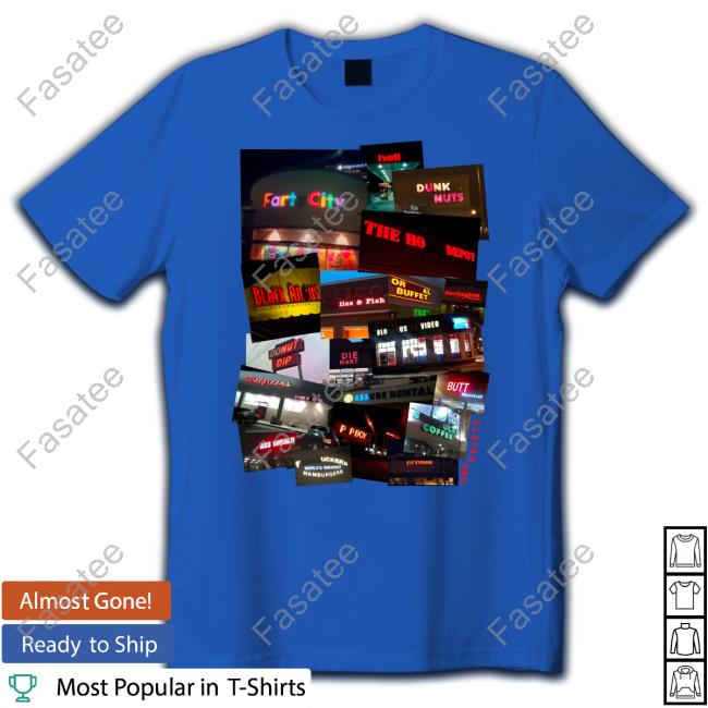 Teenhearts Shop Fart City T-Shirt