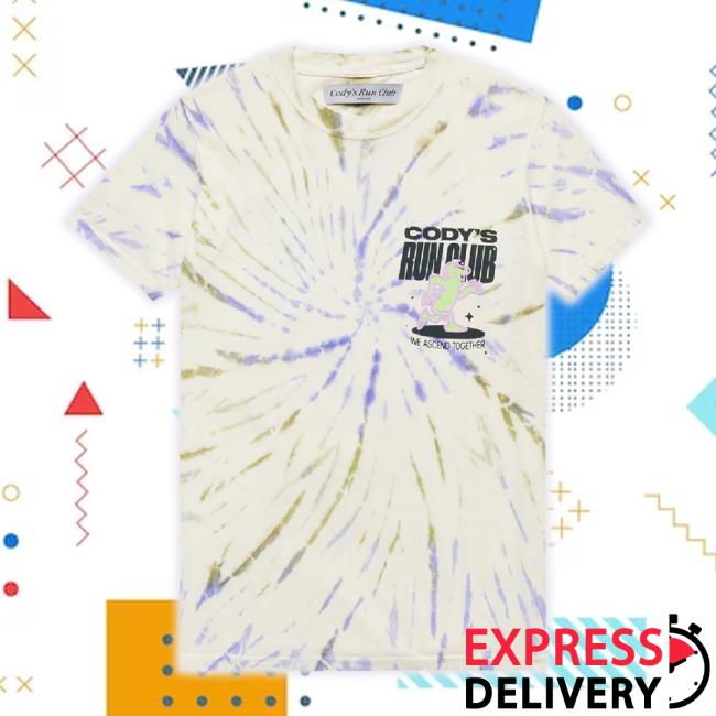 Official Cody's Run Club Merch Store Runboy - New Shirt - Tiedye Codysrunclub Shop