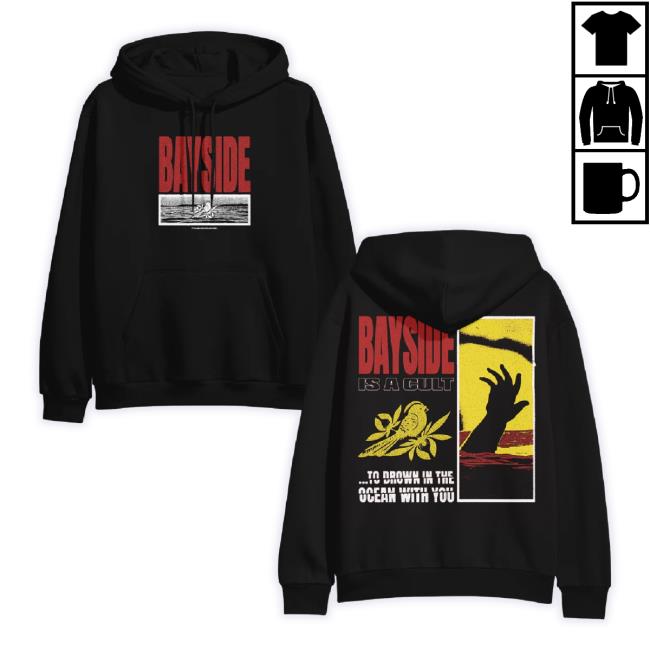 Trending Shop Bayside Drown Black Shirt Black Bayside Merch Store