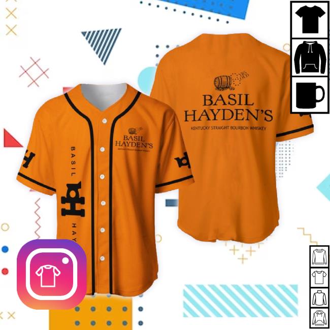 Official Basil Hayden Baseball Jersey Sweaters Gift For Men And Women
