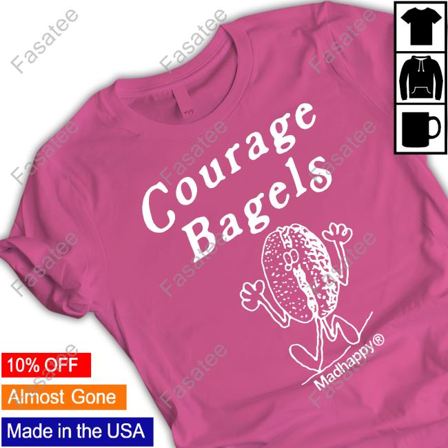 Madhappy Courage Bagels T-Shirt