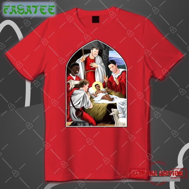Victoriamscott Arsenal Nativity Christmas Jumper Shirt