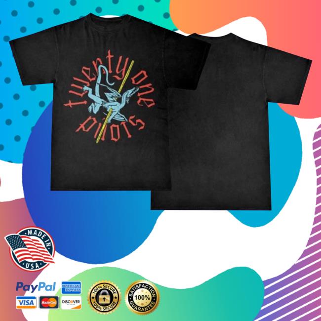 Twentyonepilots Merch Store Twenty One Pilots Dagger Tee Shirt
