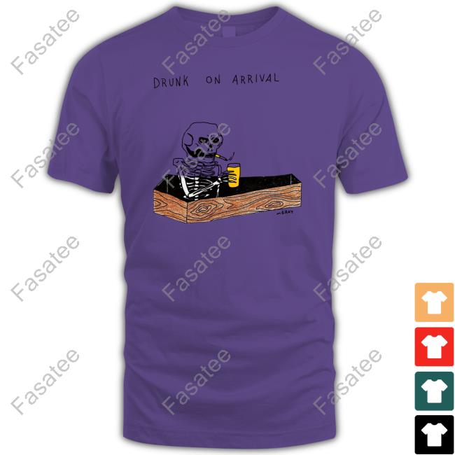 Matt Gray Drunk On Arrival T Shirt